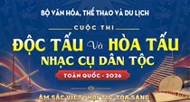 Toàn cảnh “Cuộc thi Độc tấu và Hòa tấu nhạc cụ dân tộc toàn quốc” - 2026