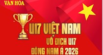 U17 Việt Nam lập kỷ lục lần thứ 4 vô địch Đông Nam Á