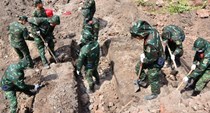 Phát hiện thêm 11 hài cốt, 5 di vật tại Công viên Lê Thị Riêng