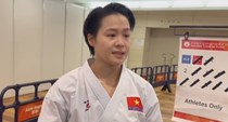 Trung sĩ Nguyễn Ngọc Trâm “bắn” tiếng Anh như gió, nghẹn ngào ôm HCV ASIAD