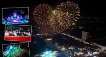 Mãn nhãn đại tiệc ánh sáng trong đêm khai mạc Mùa du lịch Thái Nguyên 2026