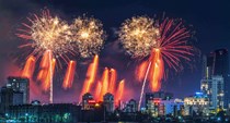 Mãn nhãn màn trình diễn pháo hoa “Tầm nhìn” của hai đội Úc và Bồ Đào Nha
