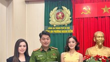 Niềm vui bất ngờ của tân Hoa hậu Soe Myintzu Lwin từ Công an TP. Hà Nội
