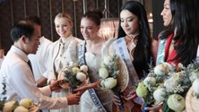 Các thí sinh đầu tiên của Miss World 2026 đã đến Quảng Ninh, bắt đầu chuỗi hoạt động