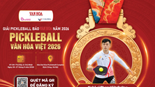 Dàn nghệ sĩ Liên đoàn Xiếc Việt Nam tranh tài ​tại Giải Pickleball Báo Văn Hóa năm 2026