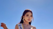 Á hậu Thu Ngân khởi động hành trình tại “Miss Intercontinental lần thứ 53“