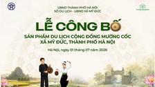 Sản phẩm du lịch cộng đồng Mường Cốc sẽ ra mắt vào ngày 1.7