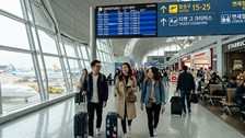 Du khách quốc tế đến Hàn Quốc ngày càng tăng qua các sân bay khu vực