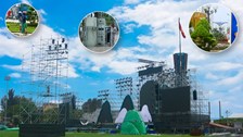 Đội nắng thi công hạ tầng cho đêm giao hưởng giữa non ngàn Thái Nguyên