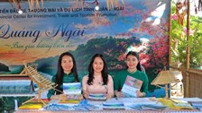 Quảng Ngãi đẩy mạnh quảng bá, hỗ trợ du khách tại Lễ hội Du lịch 
