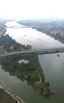 Xây dựng không gian văn hóa tại cồn Dã Viên giữa sông Hương