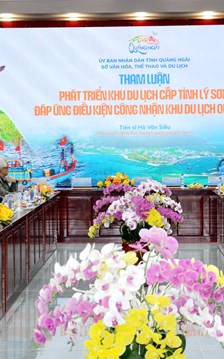 Bàn giải pháp phát triển Khu du lịch Lý Sơn trở thành Khu du lịch quốc gia