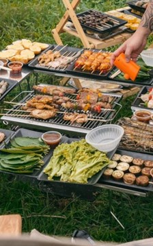 Những món nướng không thể thiếu trong mỗi chuyến cắm trại