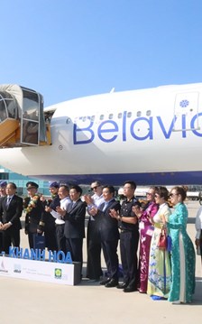 Khánh Hòa:  Khai trương đường bay thẳng Minsk (Belarus) – Cam Ranh