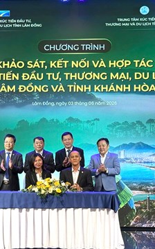 Lâm Đồng và Khánh Hòa "bắt tay" kích cầu du lịch, mở rộng liên kết vùng