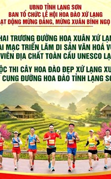 Sắc đào xứ Lạng - kết nối muôn phương