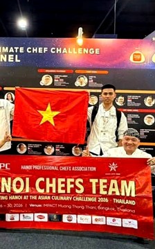 Lần đầu tranh tài quốc tế, đầu bếp Hà Nội giành 2 Huy chương Đồng