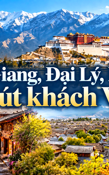 Lệ Giang, Đại Lý, Lhasa của Trung Quốc hút khách Việt
