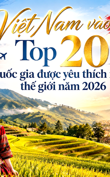 Việt Nam vào Top 20 quốc gia được yêu thích nhất thế giới năm 2026