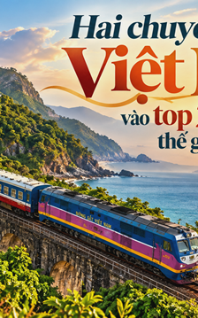 Hai chuyến tàu Việt Nam vào top 20 đẹp nhất thế giới năm 2026