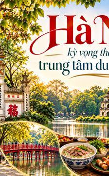 Hà Nội kỳ vọng thành trung tâm du lịch quốc tế