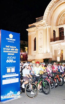 Khởi động chương trình quảng bá du lịch qua Ngày hội Xe đạp Saigontourist Group vì cộng đồng 