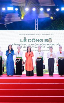 Ra mắt  sản phẩm du lịch cộng đồng Mường Cốc tại xã Mỹ Đức