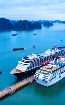 Quảng Ninh bắt đầu vào mùa du lịch tàu biển