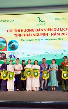 Khai mạc “Hội thi Hướng dẫn viên Du lịch giỏi tỉnh Thái Nguyên 2026“