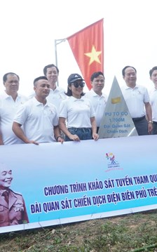 Hấp dẫn tour trải nghiệm di tích Đài quan sát Chiến dịch Điện Biên Phủ
