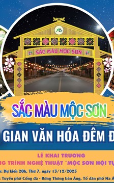 “Sắc màu Mộc Sơn“- trải nghiệm du lịch đêm hấp dẫn trên cao nguyên Mộc Châu