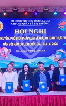 Gia Lai tuyên truyền pháp luật giá, ATTP phục vụ Năm Du lịch quốc gia