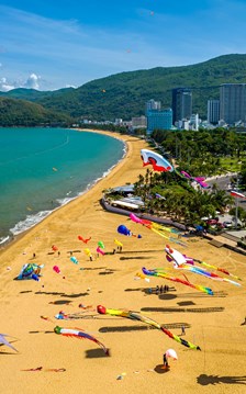 Gia Lai tổ chức Liên hoan diều nghệ thuật tại bãi biển Quy Nhơn