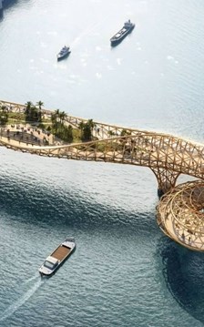 Tin vui cho team mê Thái: Bangkok xây cầu đi bộ đầu tiên qua sông Chao Phraya, thiết kế choáng ngợp ngay gần IconSiam