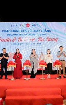 Đà Nẵng chào mừng các chuyến bay từ Manila và Bali