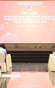  Đà Nẵng tập huấn an toàn thực phẩm và nâng cao chất lượng phục vụ cơ sở ẩm thực năm 2026