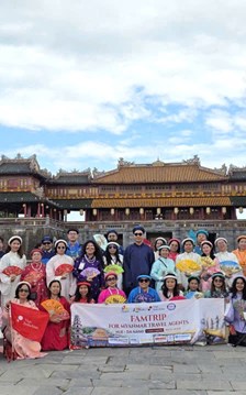Doanh nghiệp du lịch Myanmar khảo sát Đà Nẵng, Huế