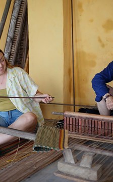 Hội An đưa nghề chiếu cói vào sản phẩm du lịch cộng đồng 