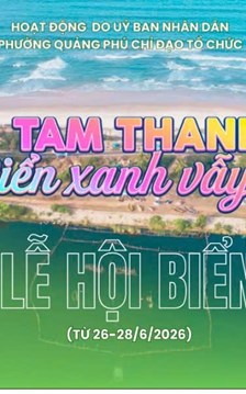 Chuỗi hoạt động hứa hẹn sẽ “bùng nổ” tại Lễ hội biển Tam Thanh 2026