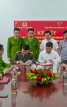 Tăng cường an ninh trật tự trong hoạt động du lịch tại Phong Nha - Kẻ Bàng
