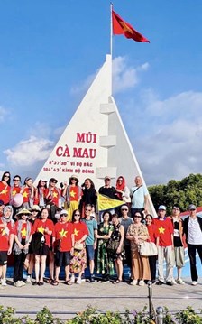 Du lịch Cà Mau duy trì đà tăng trưởng ấn tượng