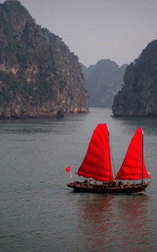 Quảng Ninh: Thuyền ba vách – cánh buồm di sản chính thức đưa vào hoạt động