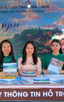 Quảng Ngãi đẩy mạnh quảng bá, hỗ trợ du khách tại Lễ hội Du lịch 