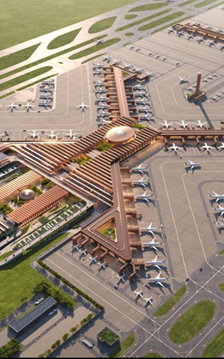 Siêu sân bay lớn nhất châu Phi sắp hình thành