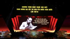 Tổng duyệt chương trình nghệ thuật đặc biệt chào mừng Đại hội Thi đua yêu nước toàn quốc lần thứ XI