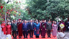 Tổng Bí thư, Chủ tịch nước Tô Lâm dâng hương tri ân Vua Hùng