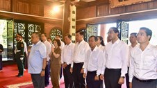 UBKT Trung ương dâng hương tưởng niệm Chủ tịch Hồ Chí Minh tại ATK Định Hóa