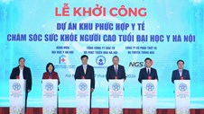 Tổng Bí thư dự lễ khởi công Khu phức hợp Y tế hơn 16.000 tỉ đồng ở Hà Nội
