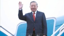 Tổng Bí thư Tô Lâm lên đường thăm cấp Nhà nước tới Lào