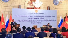 Thủ tướng mong cộng đồng người Việt Nam tại Nga tiếp tục gìn giữ, phát huy bản sắc văn hóa, ngôn ngữ tiếng Việt 
